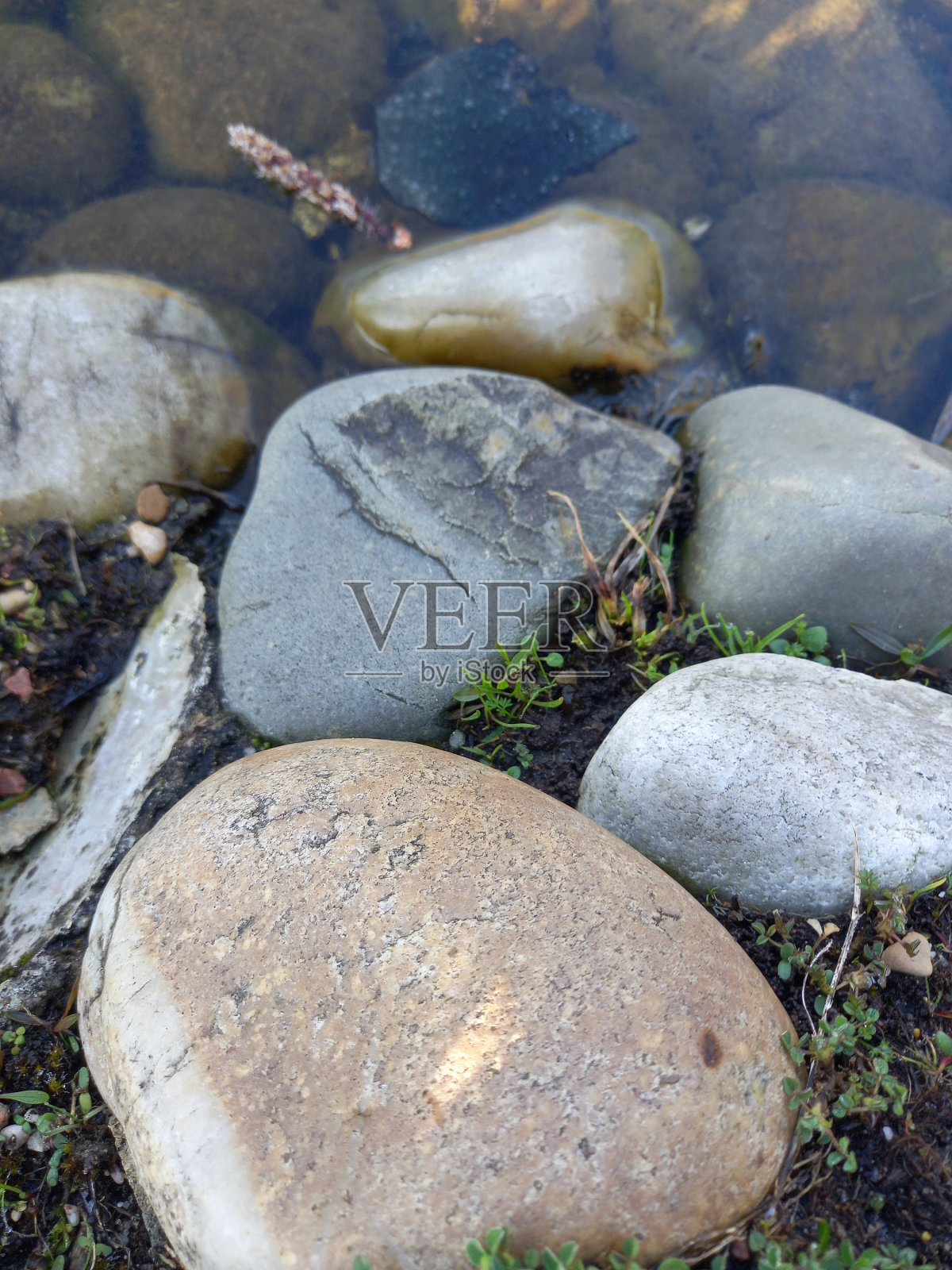 谷的石头照片摄影图片