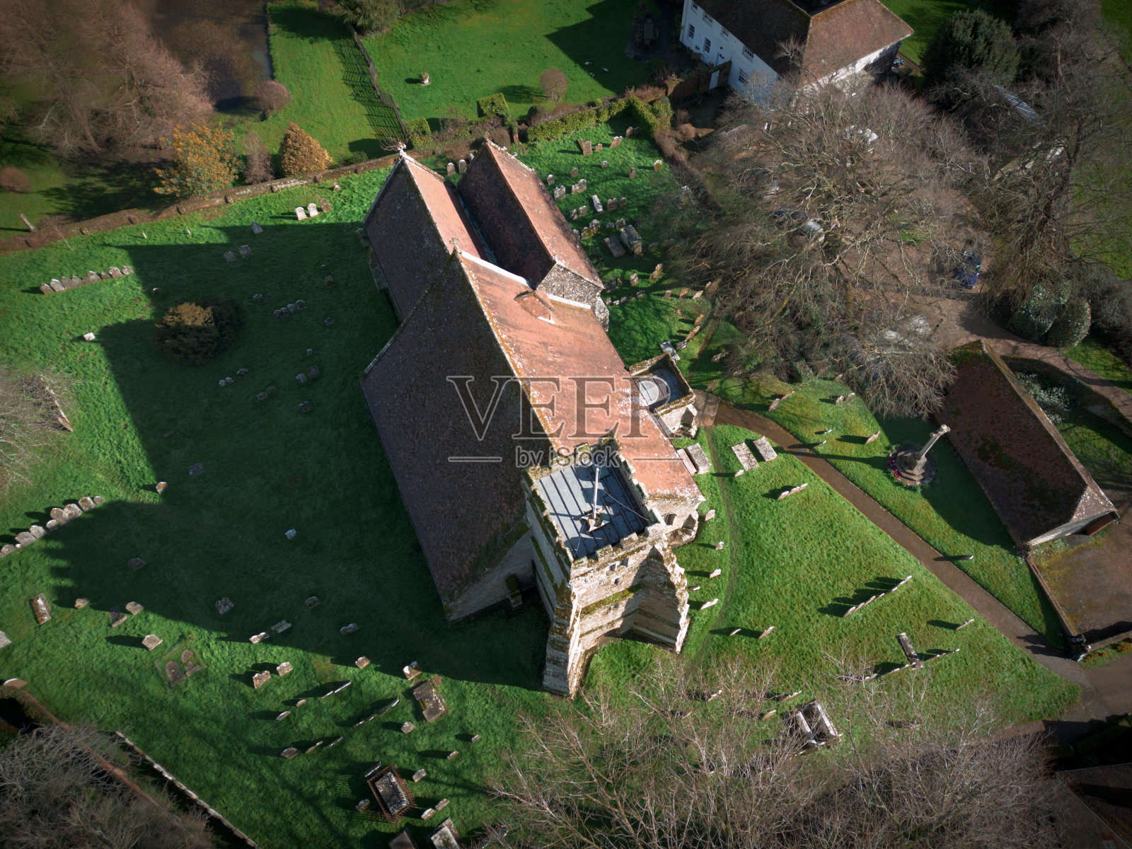 圣乔治教堂，阿雷顿，怀特岛照片摄影图片