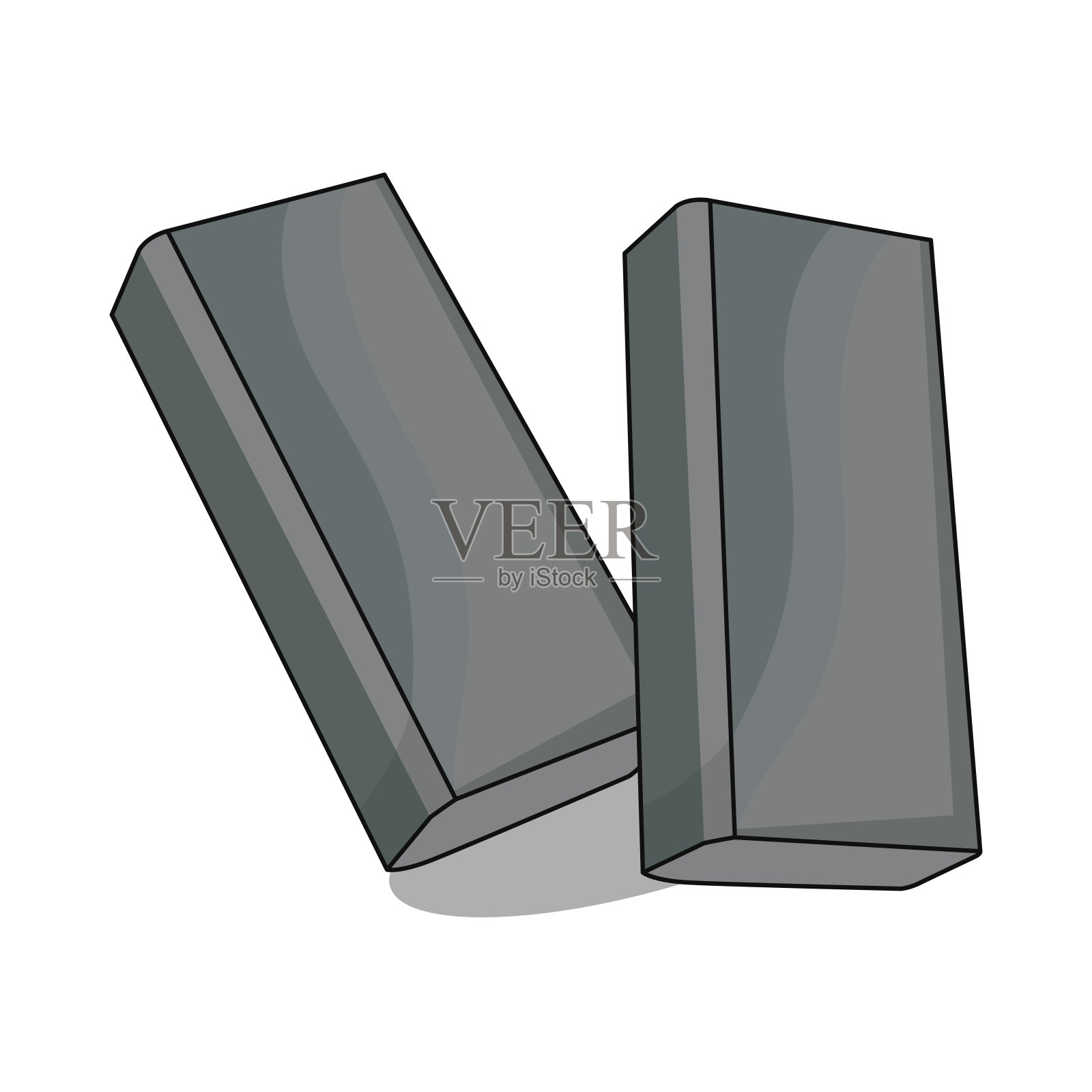 橡皮擦插画图片素材