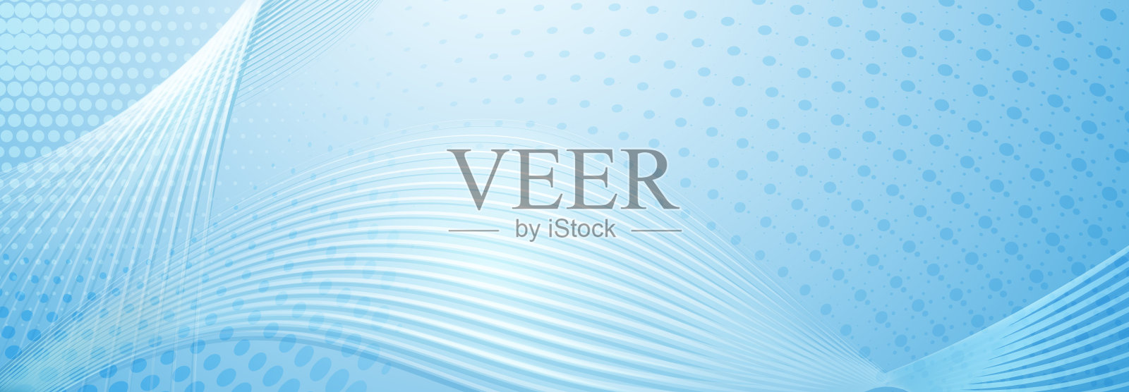 抽象背景的半色调点和曲线插画图片素材