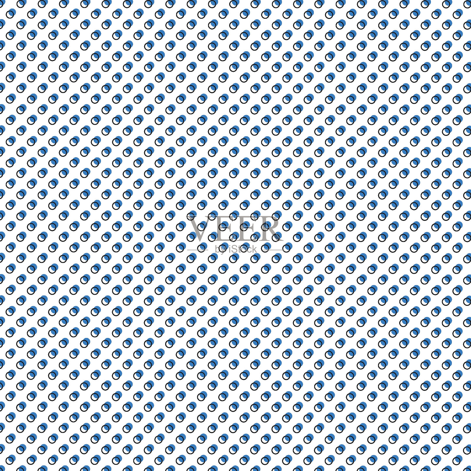 圆点和圆形背景插画图片素材