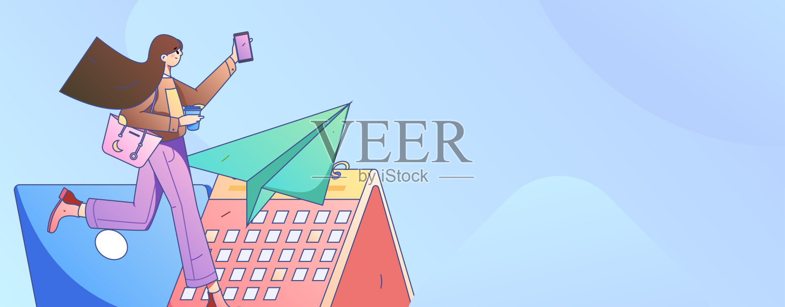 人员面试平面矢量概念操作手绘插图插画图片素材