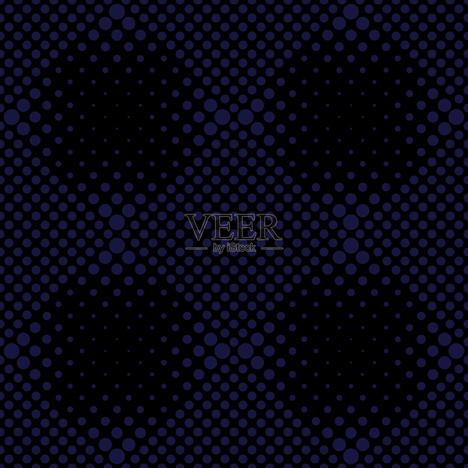 半色调网点图案背景设计-抽象矢量插图插画图片素材