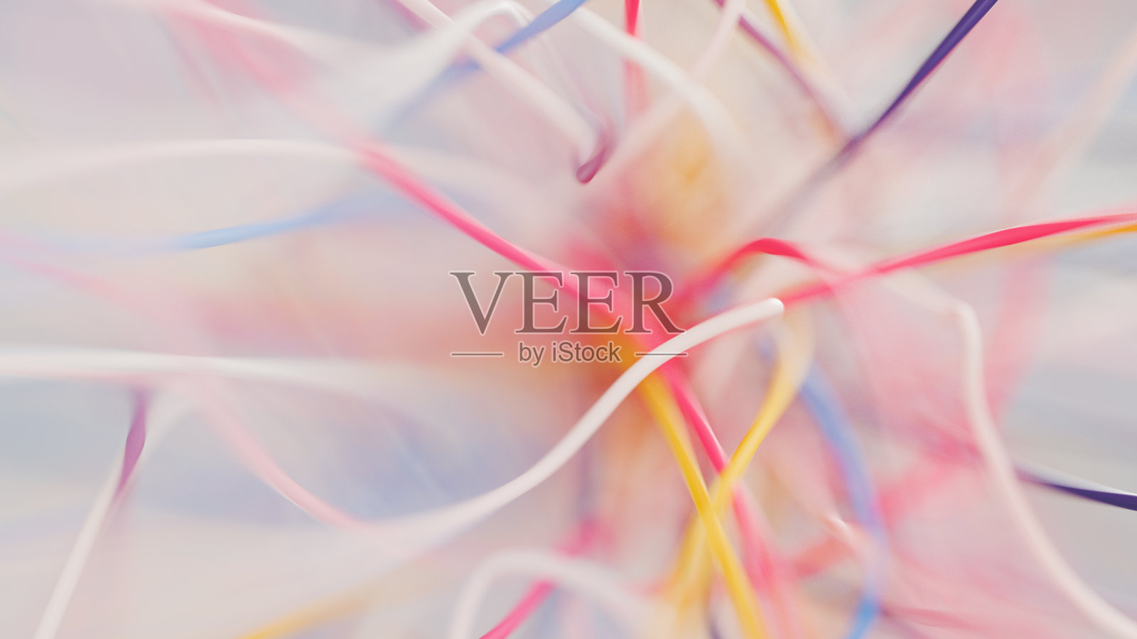 抽象的缠结线照片摄影图片