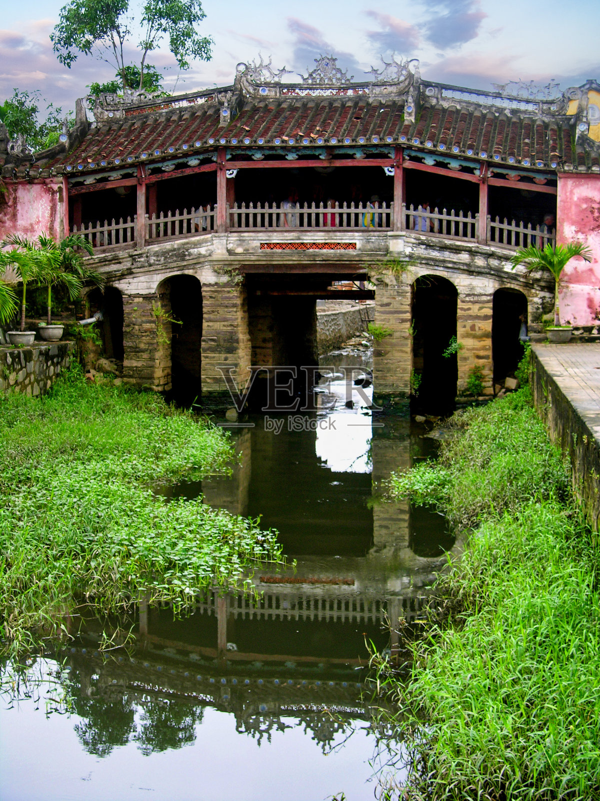 会安日本桥照片摄影图片