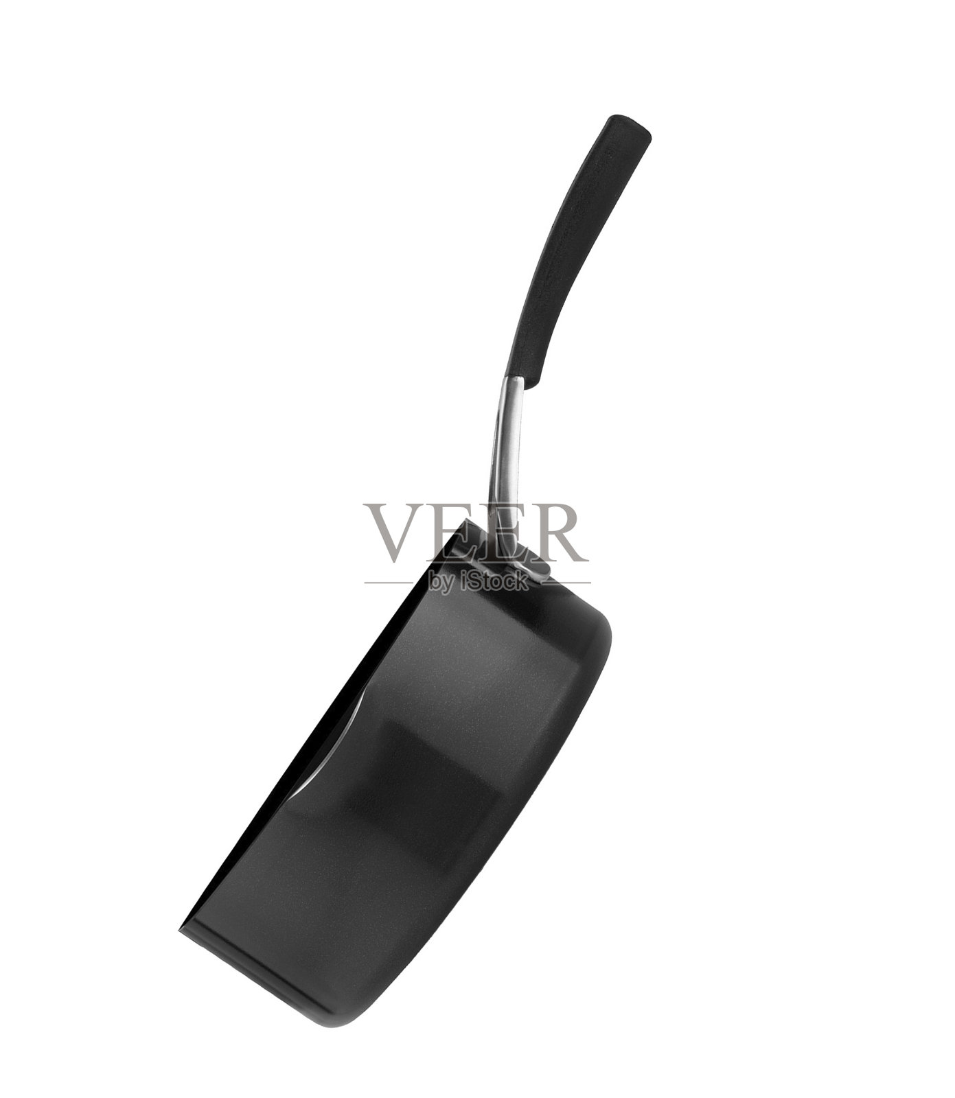 黑煎锅隔离照片摄影图片