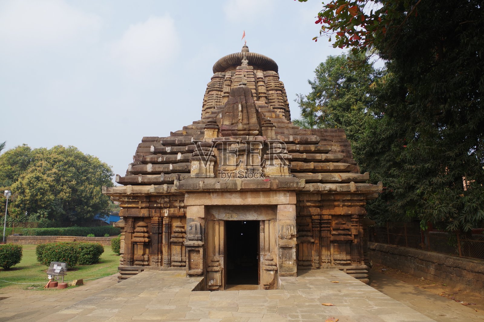 布巴内斯瓦尔的Shree Mukteswara寺庙照片摄影图片