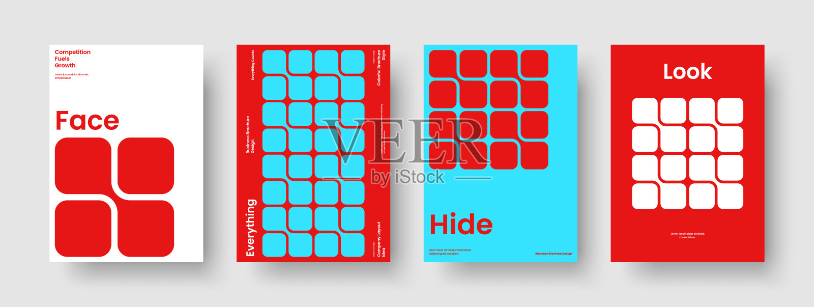 孤立的书封面模板。现代背景布局。创意小册子设计。海报。横幅。传单。报告。业务演示。笔记本。杂志。小册子。传单。时事通讯。目录插画图片素材