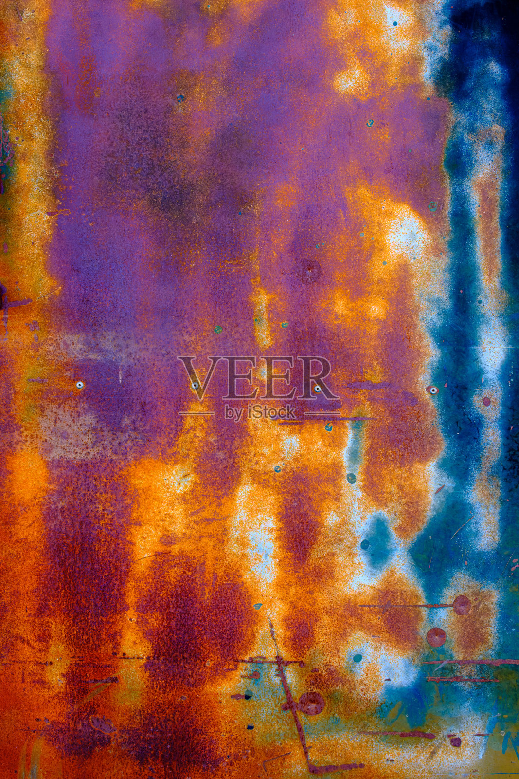 复古橙锌背景照片摄影图片