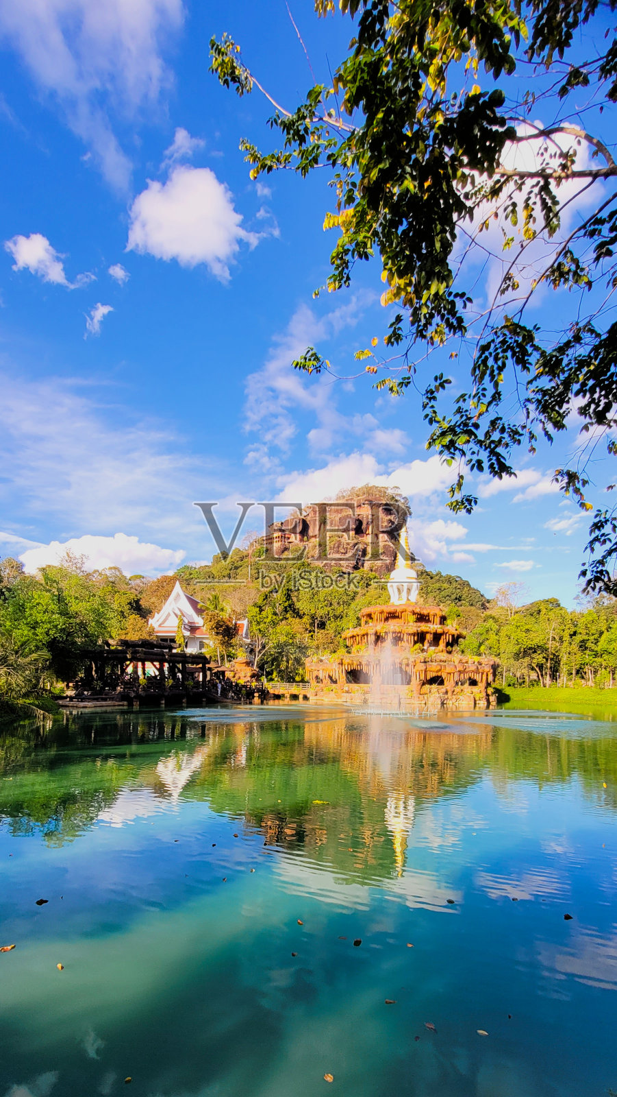 寺庙的倒影照片摄影图片