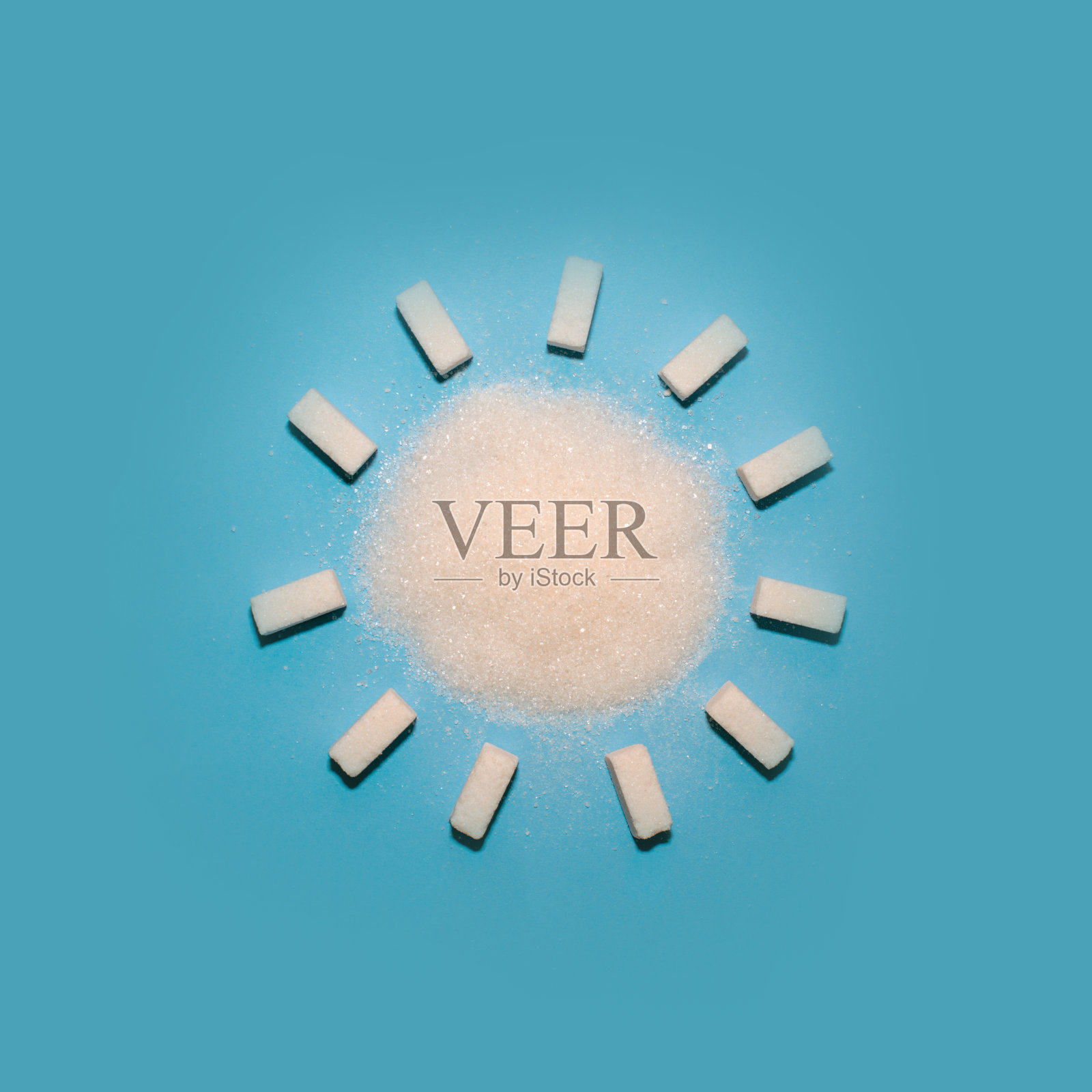 糖以太阳的形式存在照片摄影图片