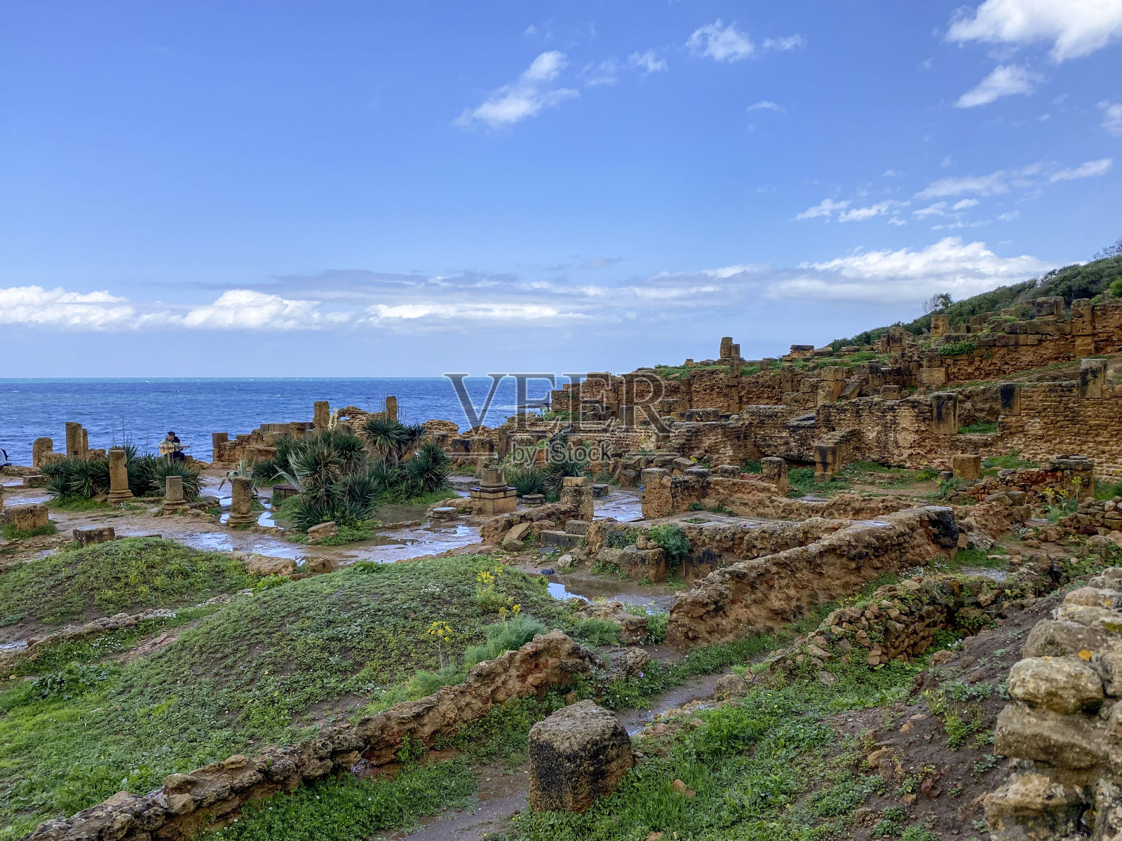 Tipaza、阿尔及利亚照片摄影图片