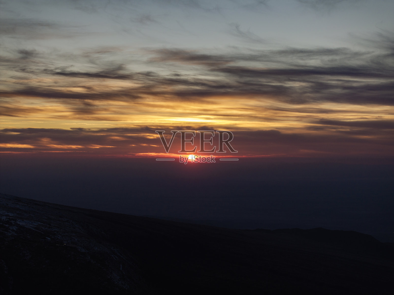 美丽的日落照片摄影图片