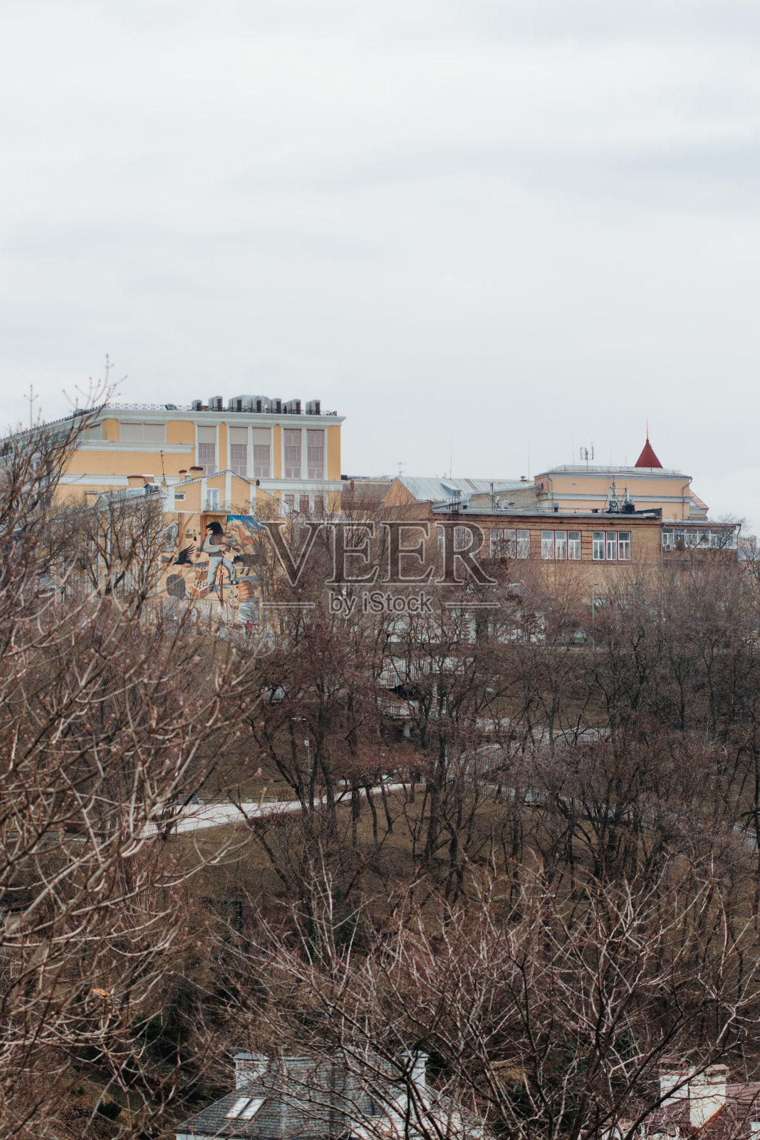 景观巷和沃兹德维仁卡照片摄影图片