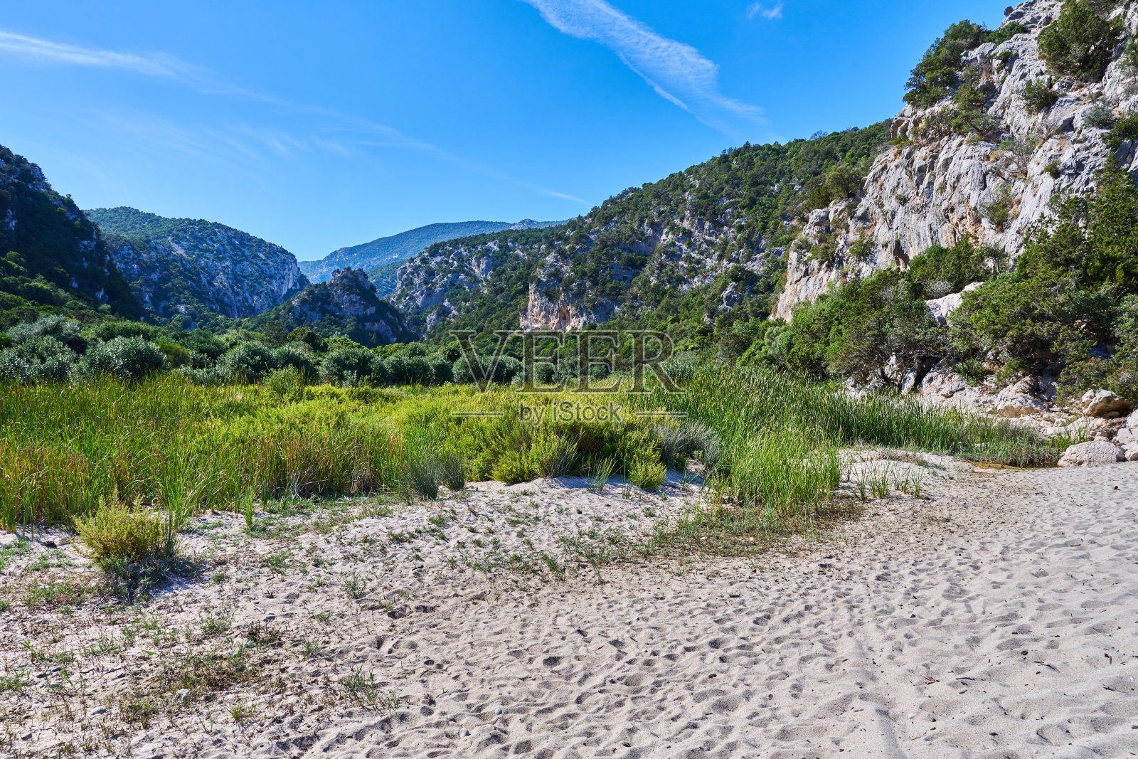 撒丁岛的海岸环境照片摄影图片