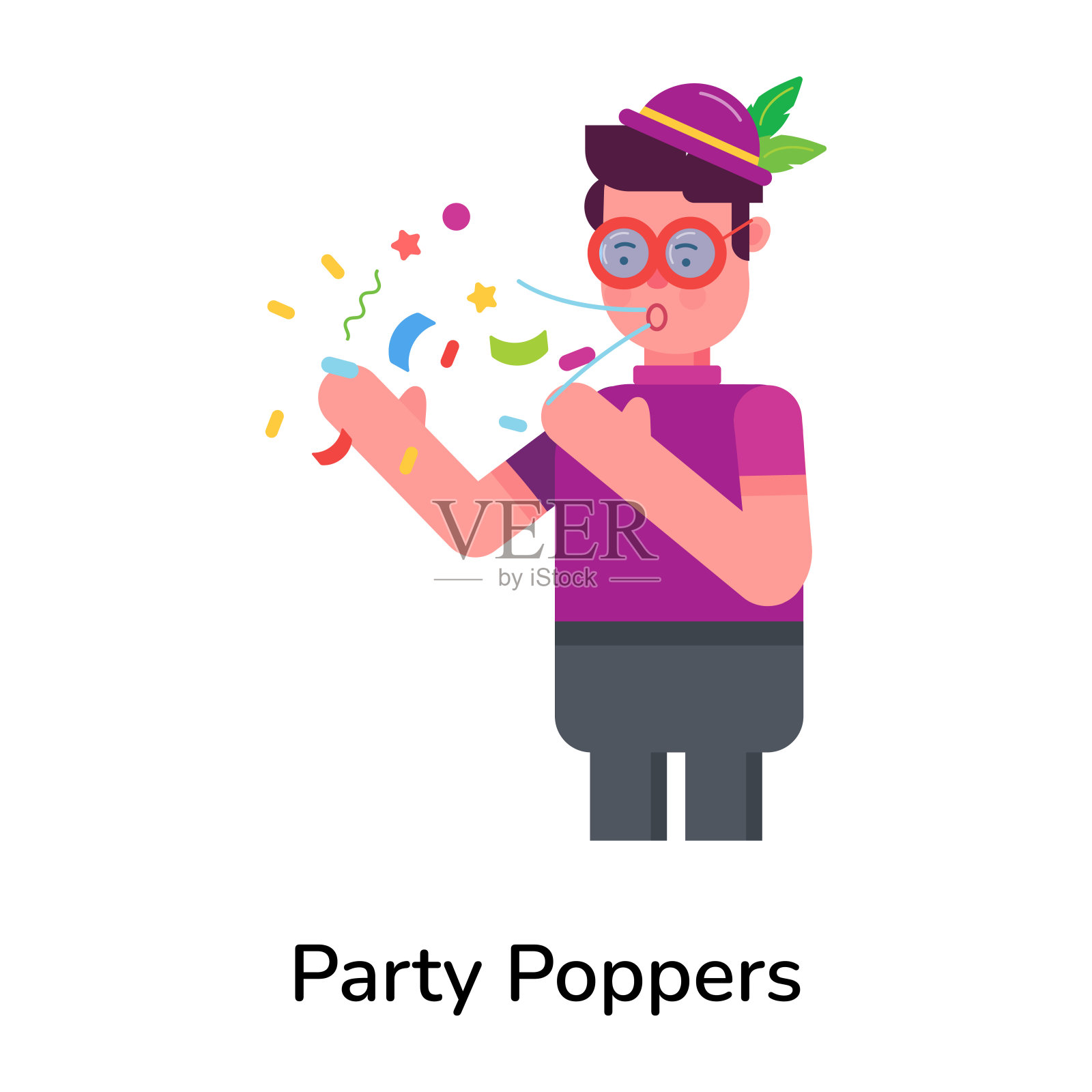 党祖玛插画图片素材