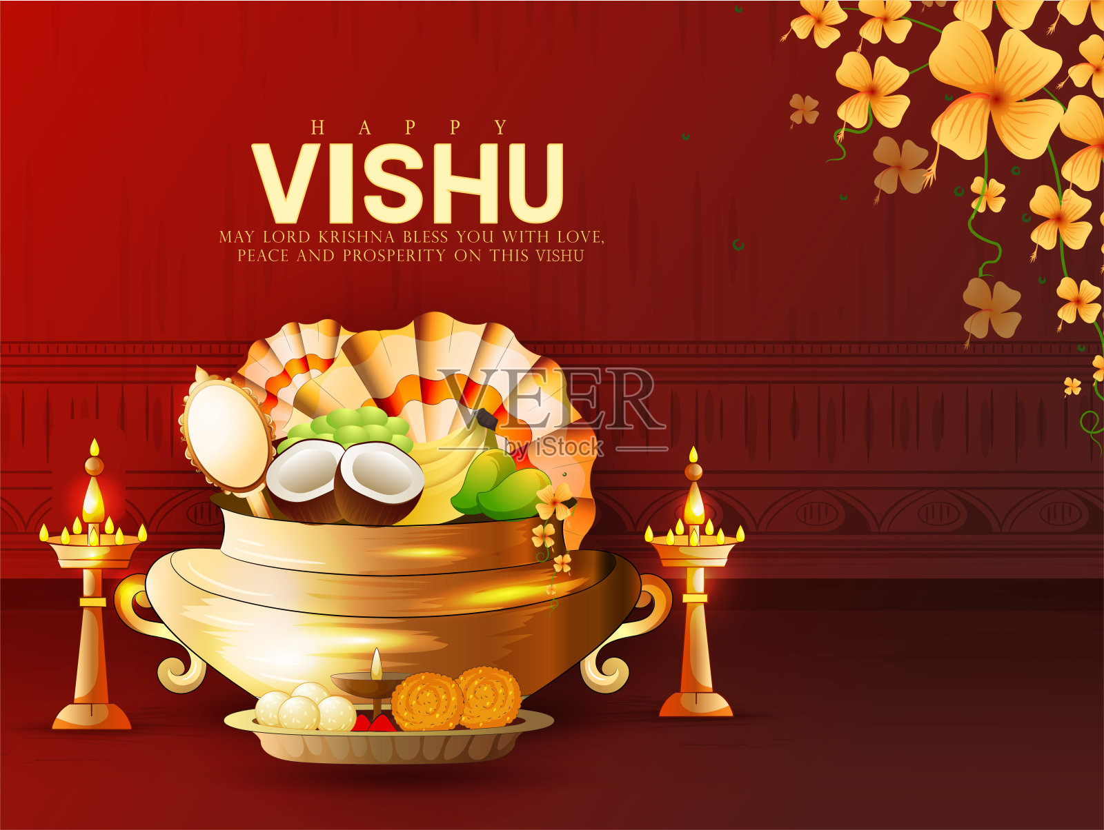 vishu插画图片素材