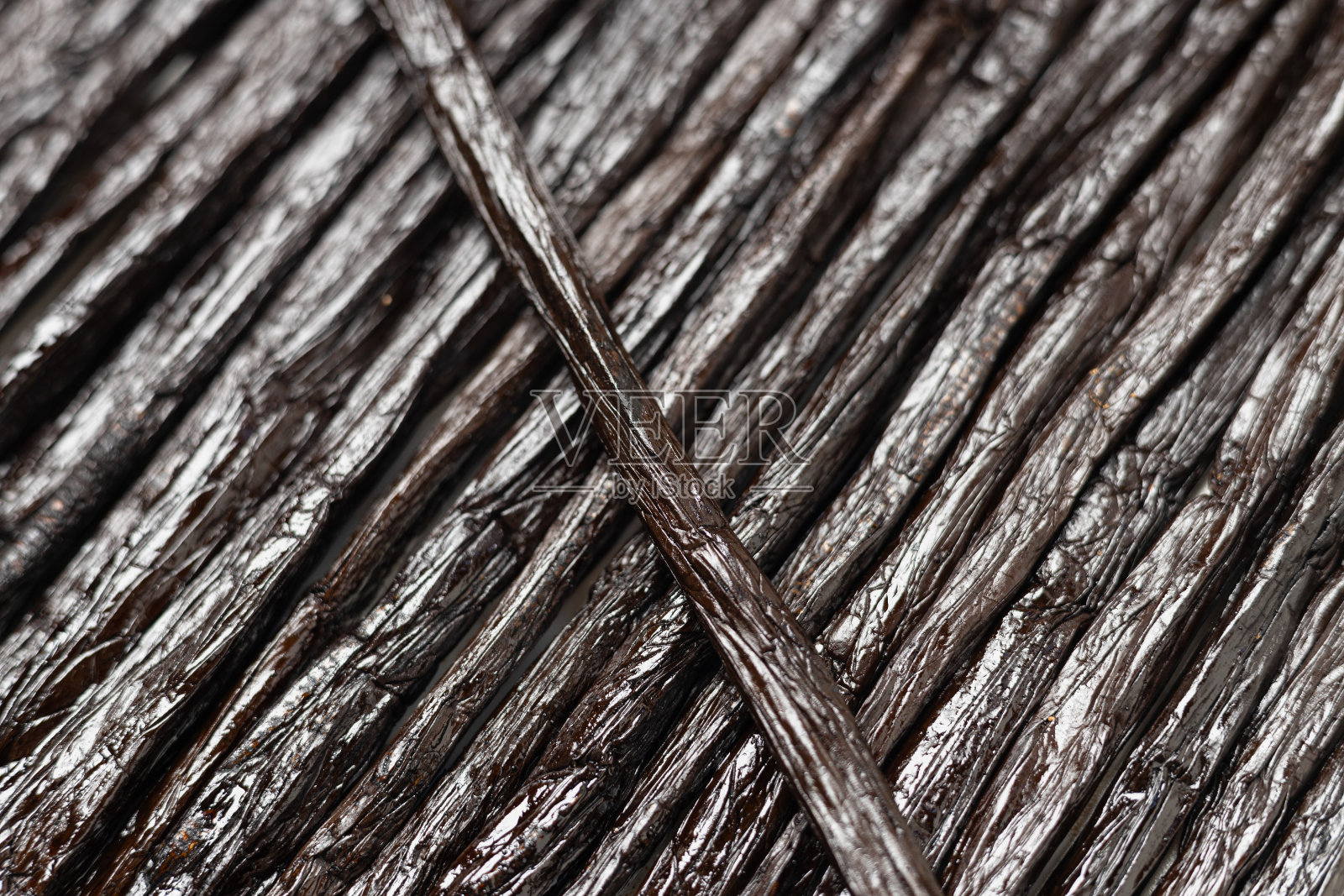 香草豆的口感。照片摄影图片