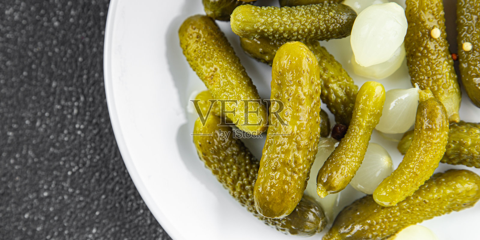 小黄瓜腌黄瓜新鲜的食物美味的吃烹饪开胃菜餐食品小吃在桌子上复制空间食品背景照片摄影图片