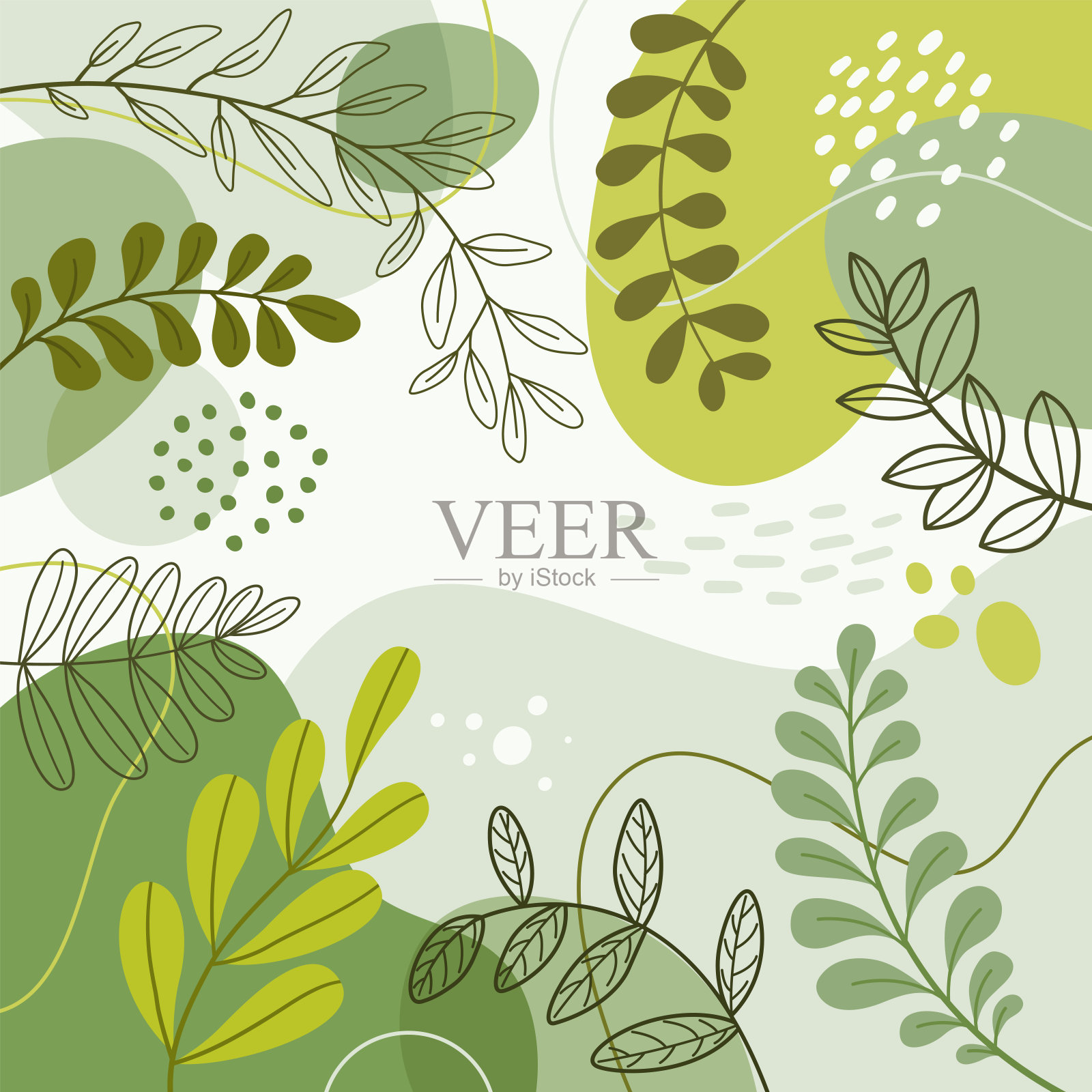 抽象设计背景插画图片素材