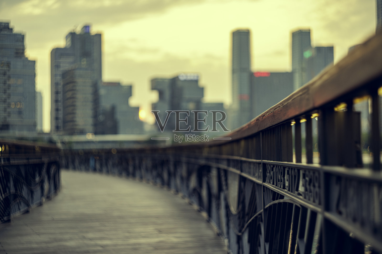 通往大都市的桥梁照片摄影图片