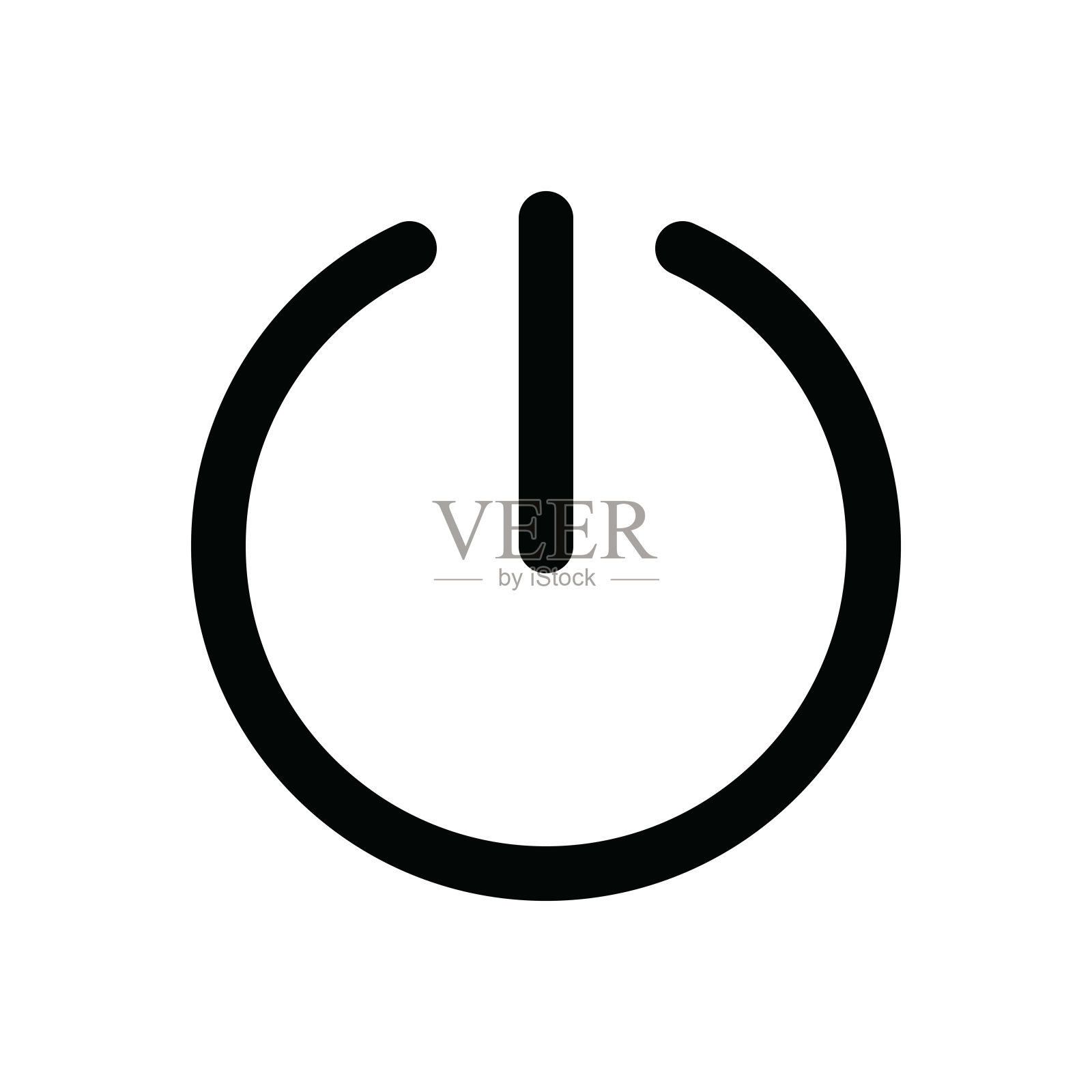 媒体细线图标-可编辑描边插画图片素材