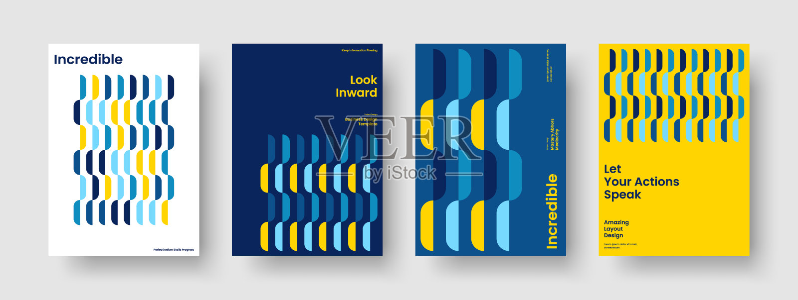 摘要传单布局。创意横幅设计。独立业务表示模板。手册。背景。报告。海报。书的封面。传单。日报》。时事通讯。品牌的身份。目录插画图片素材