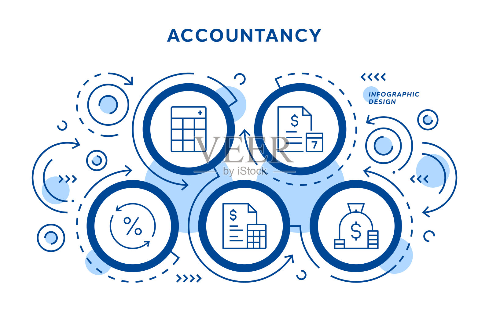 会计资讯图模板插画图片素材