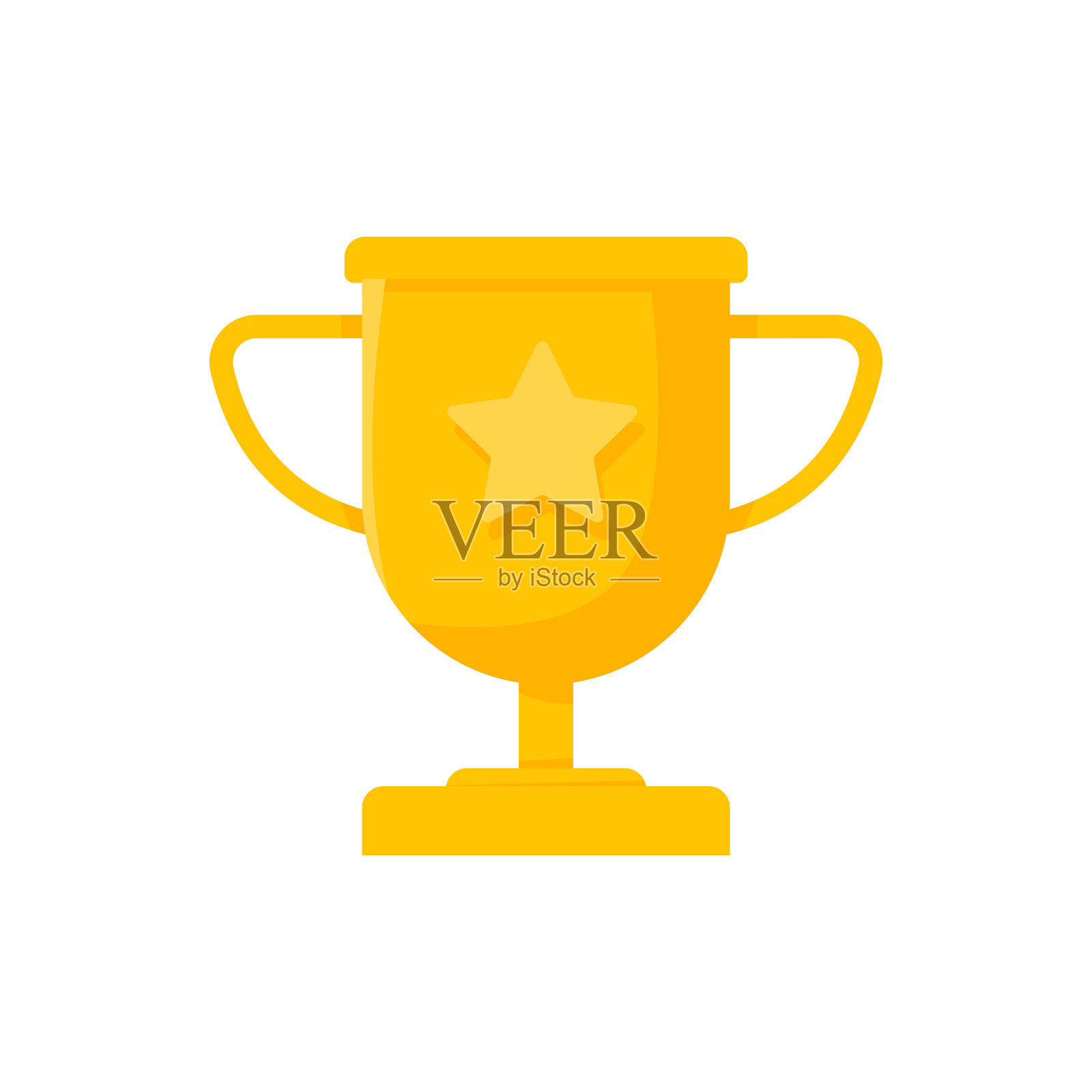奖杯向量插画图片素材