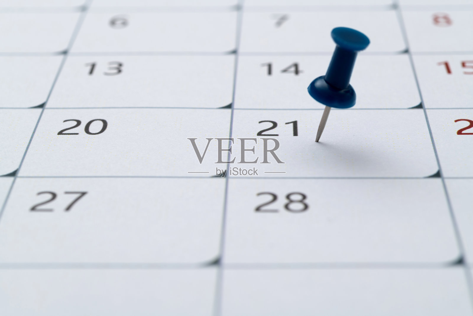 日历上的刺绣别针照片摄影图片