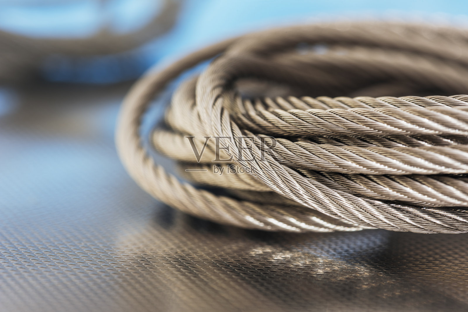 不锈钢钢丝绳照片摄影图片