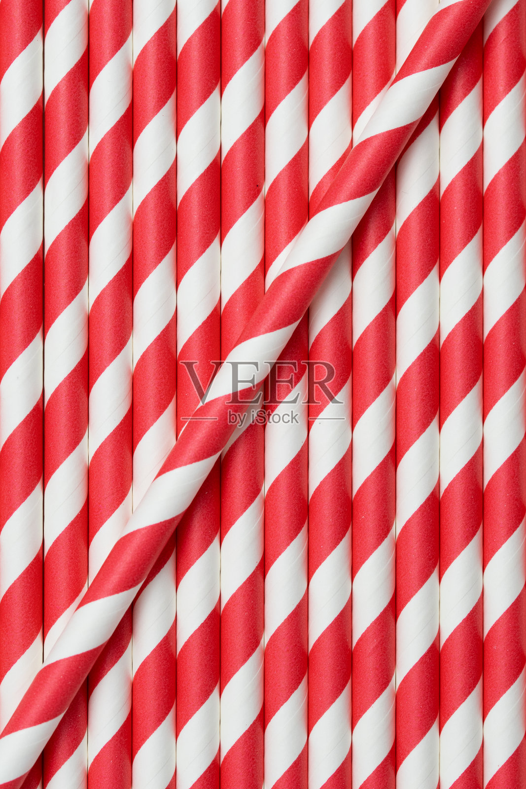 红色和白色吸管的全画幅照片照片摄影图片