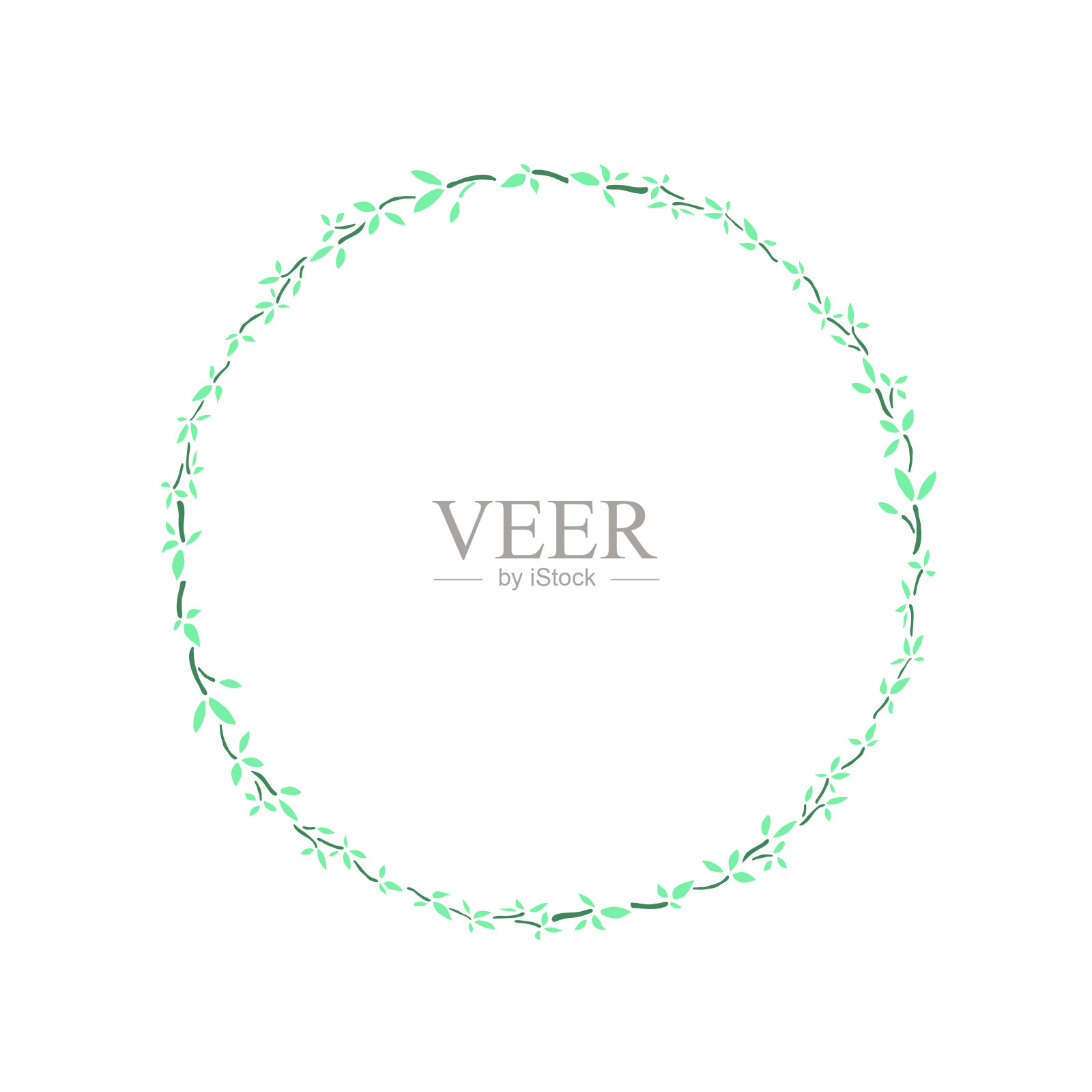 线条整齐的美丽色彩插画图片素材