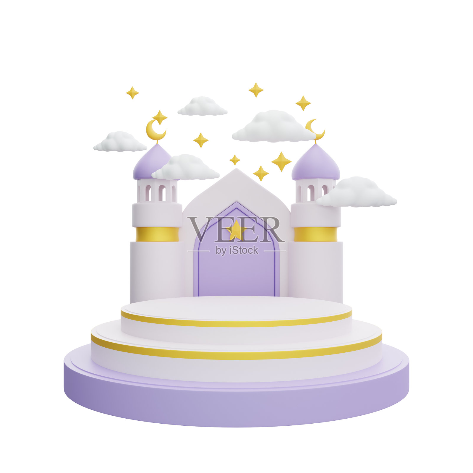 3d伊斯兰横幅模板欢迎斋月卡里姆照片摄影图片