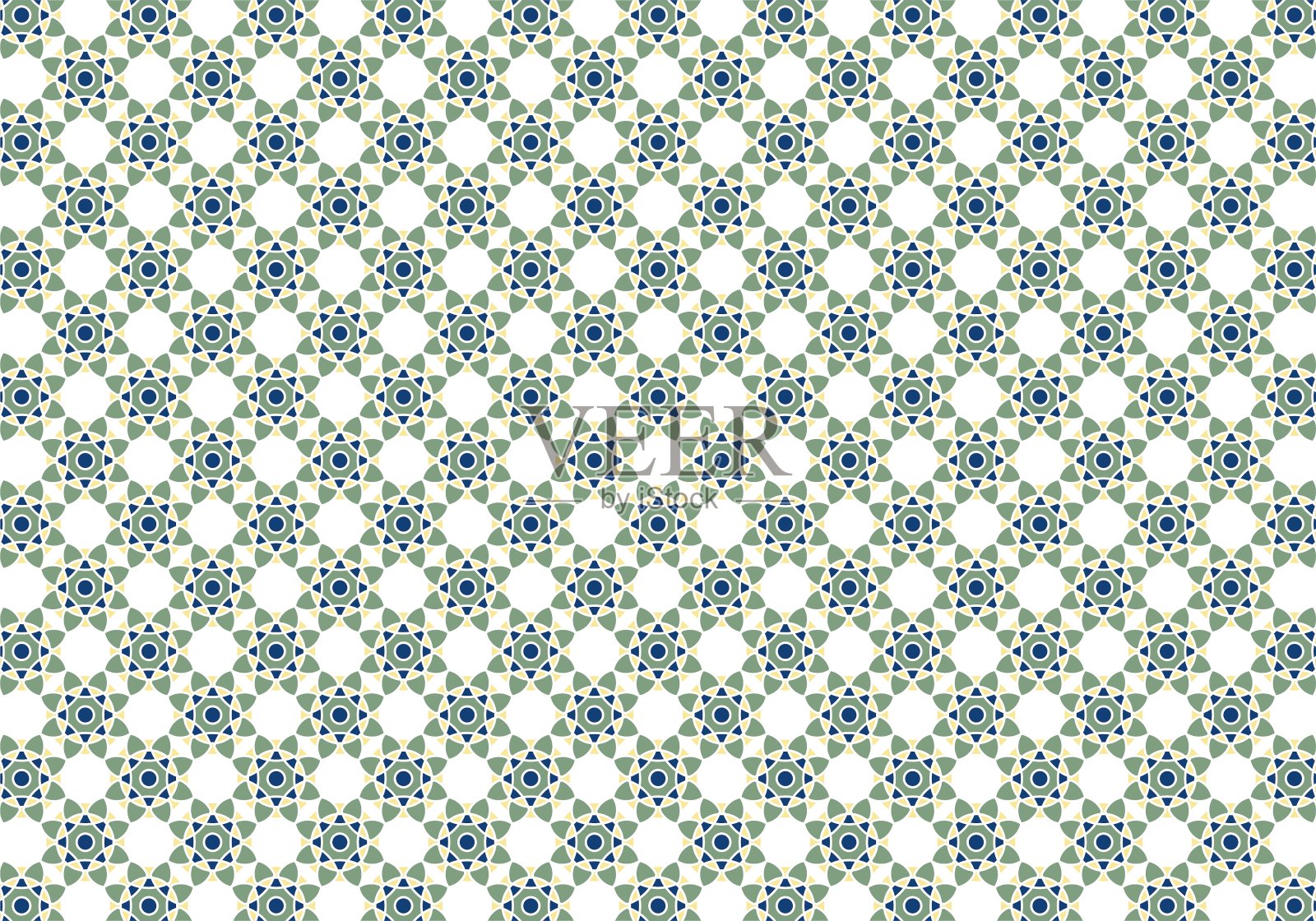 伊斯兰纹理设计与绿色的细微差别照片摄影图片