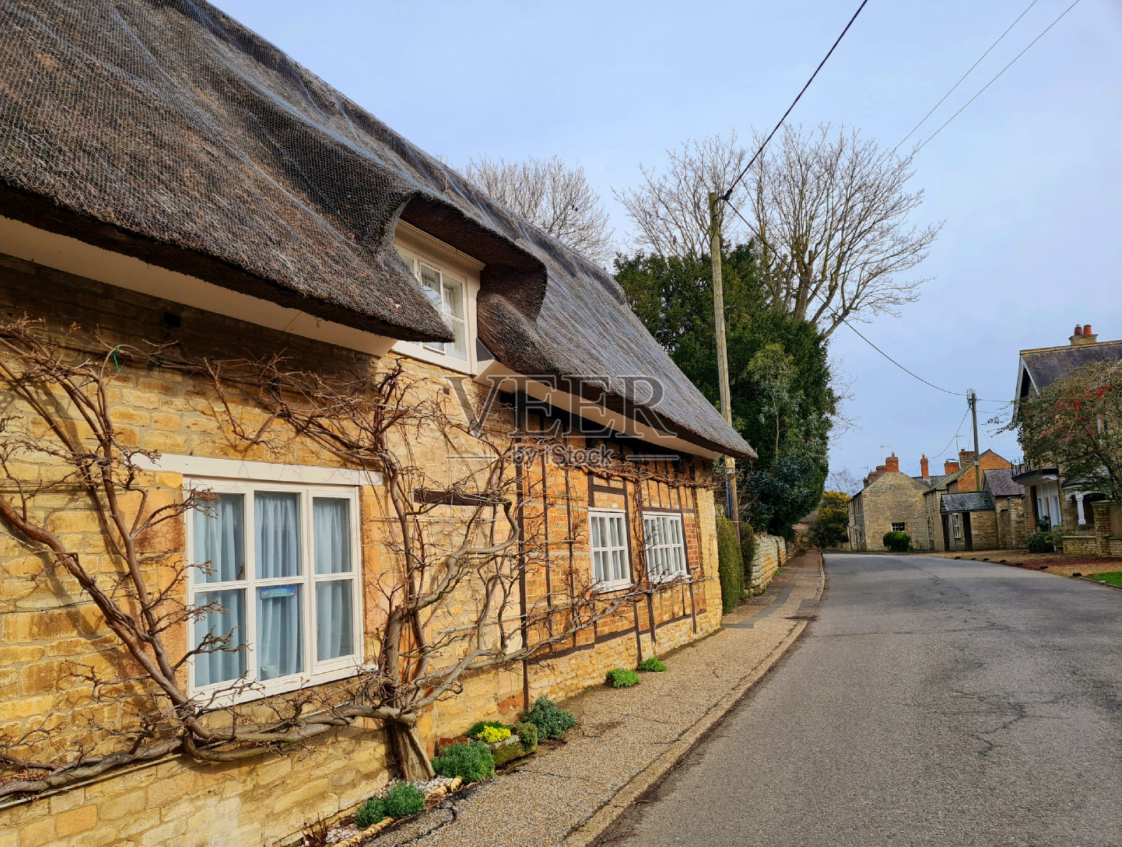 茅草屋照片摄影图片