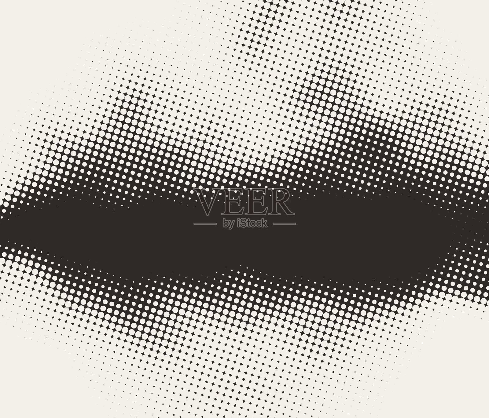 抽象黑白半色调工艺效果图案背景插画图片素材