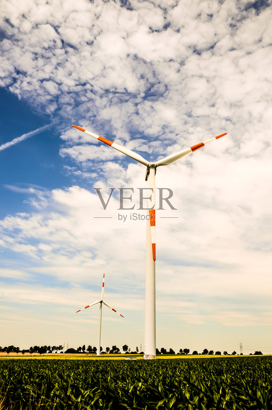 风车风力涡轮机照片摄影图片