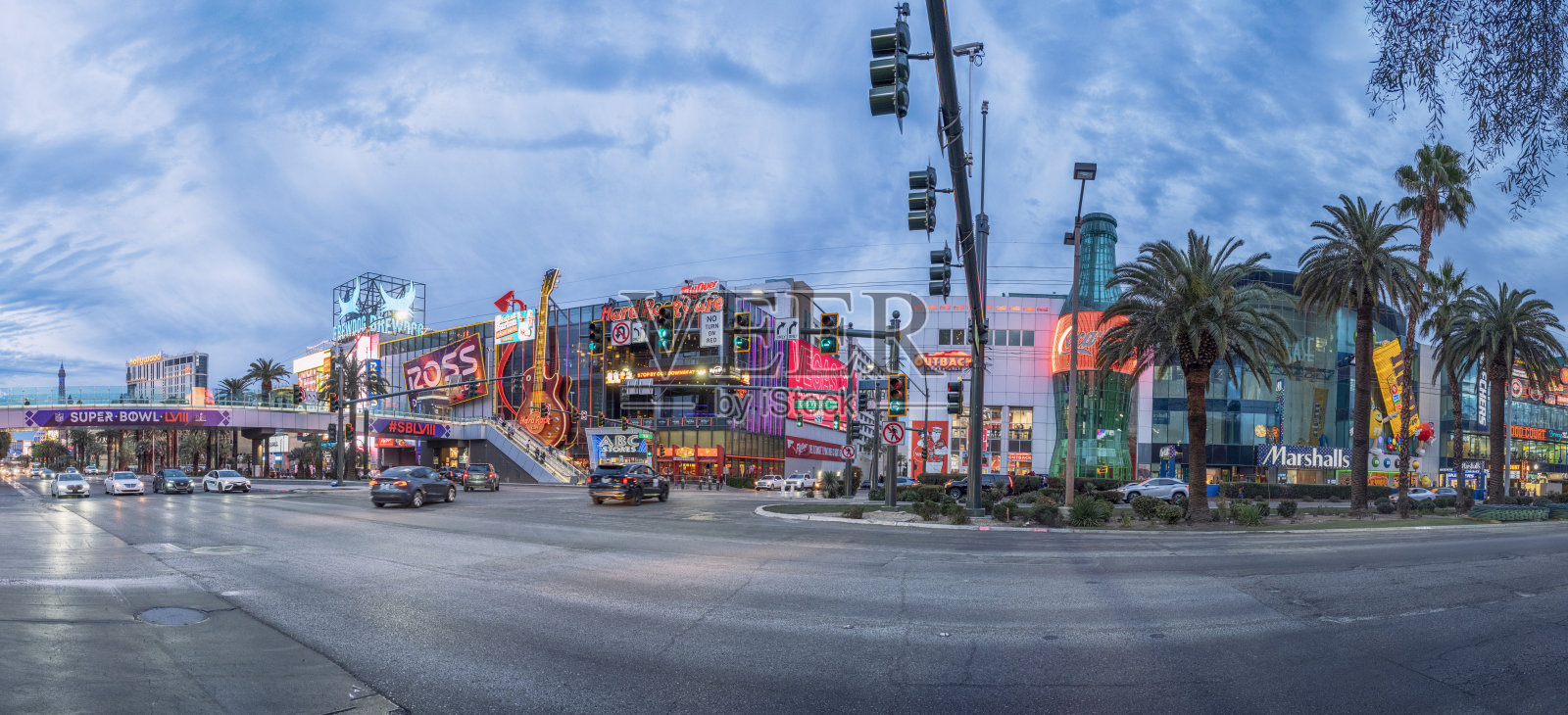 拉斯维加斯大道照片摄影图片