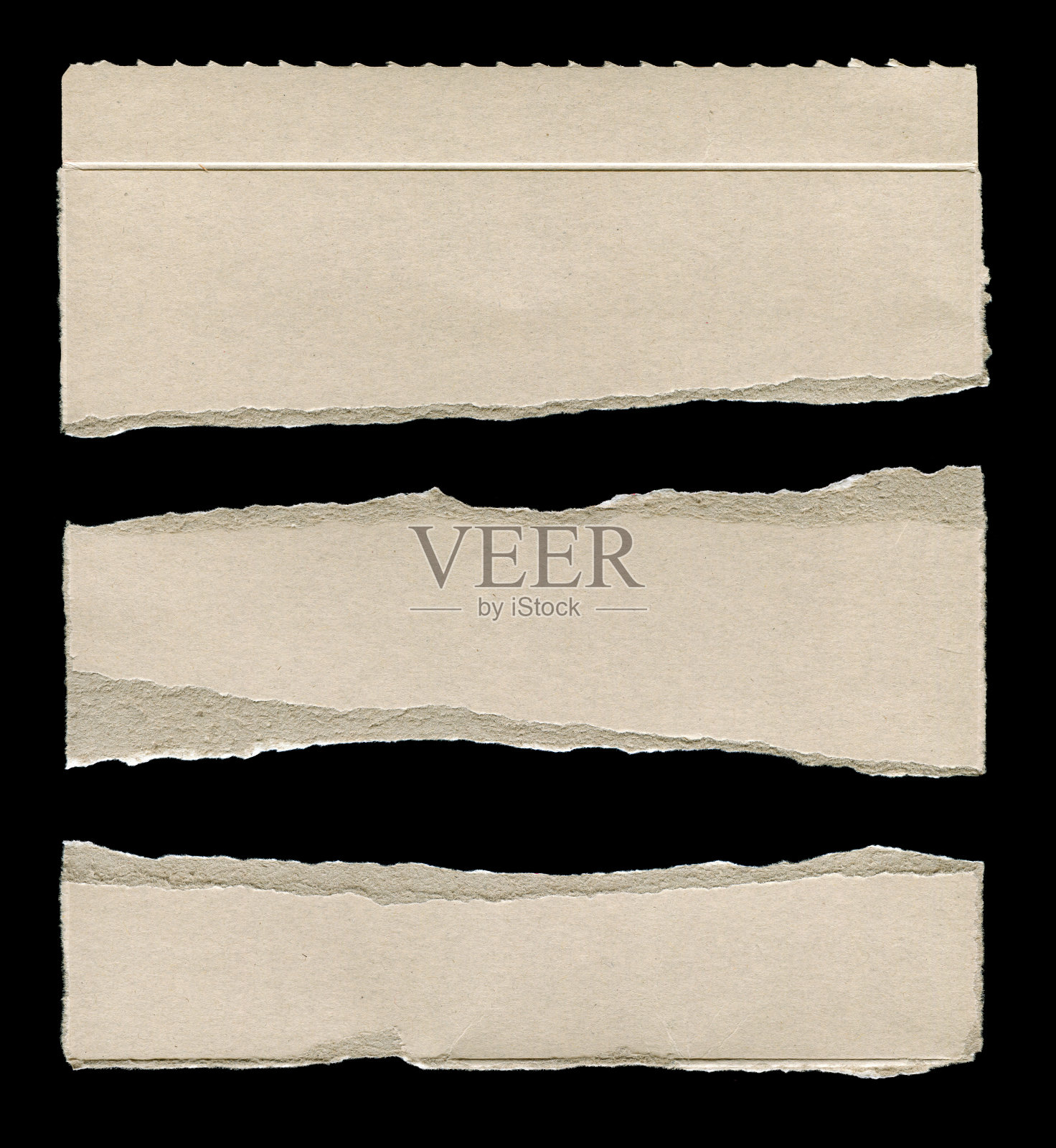 剪纸或撕灰纸的背景纹理孤立照片摄影图片