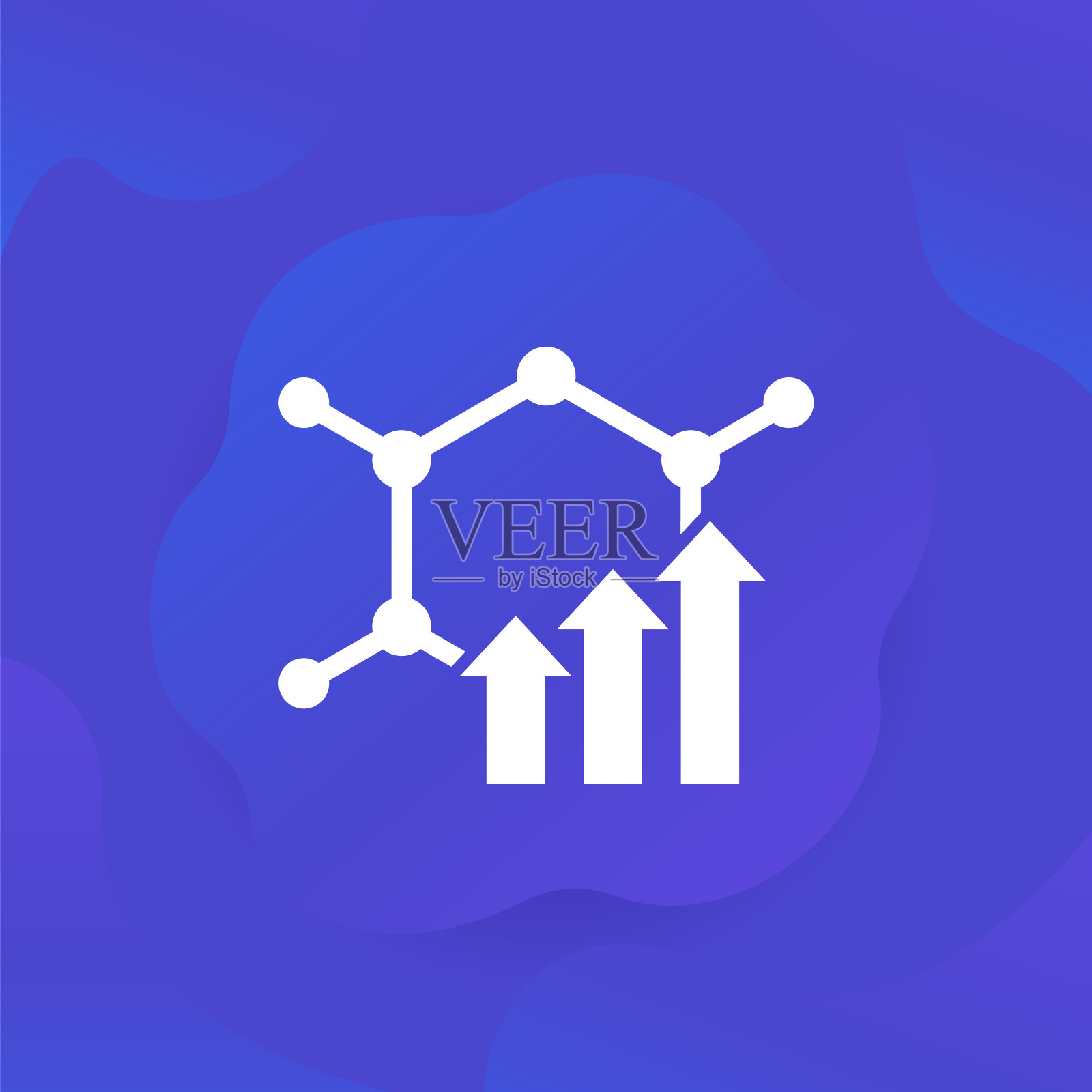 健身，健康，健身房时尚图标上的圆圈插画图片素材