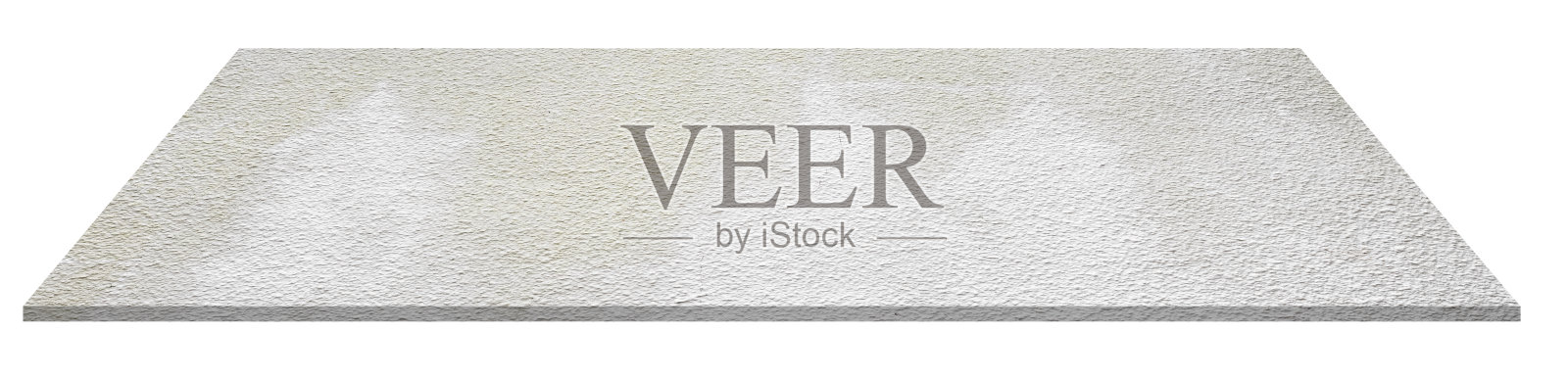 混凝土地板纹理与光，水泥架子粗糙的表面，顶部桌子隔离，3D透视模拟元素工作室背景，室内展示产品与剪辑路径照片摄影图片