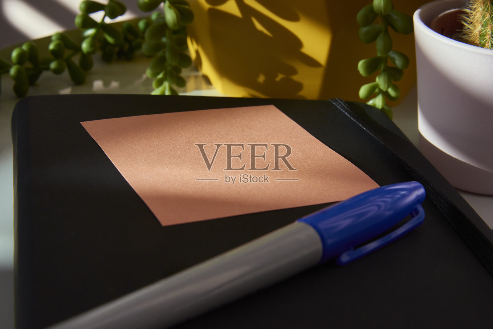 便签本上的便利贴照片摄影图片