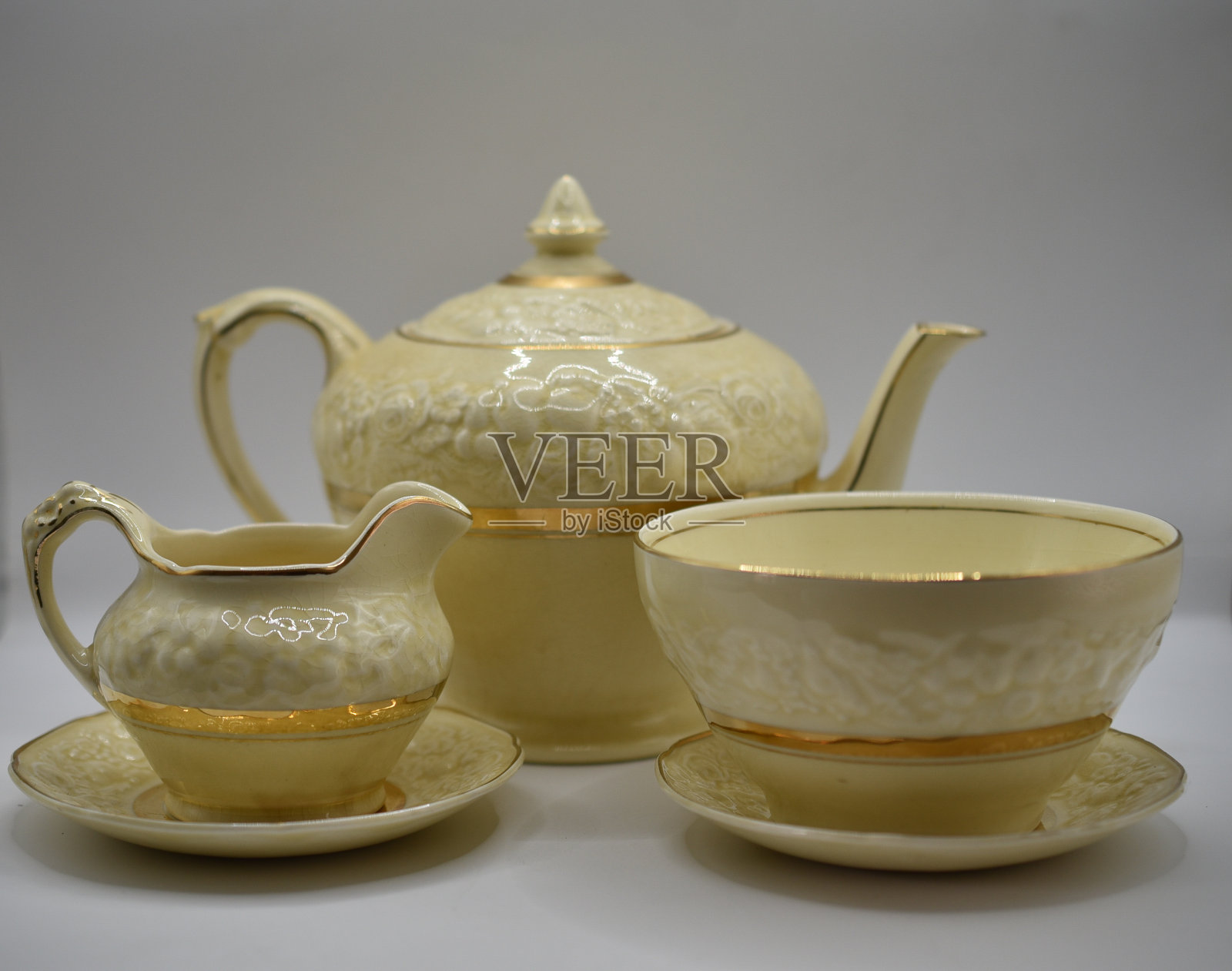 古董瓷餐具照片摄影图片