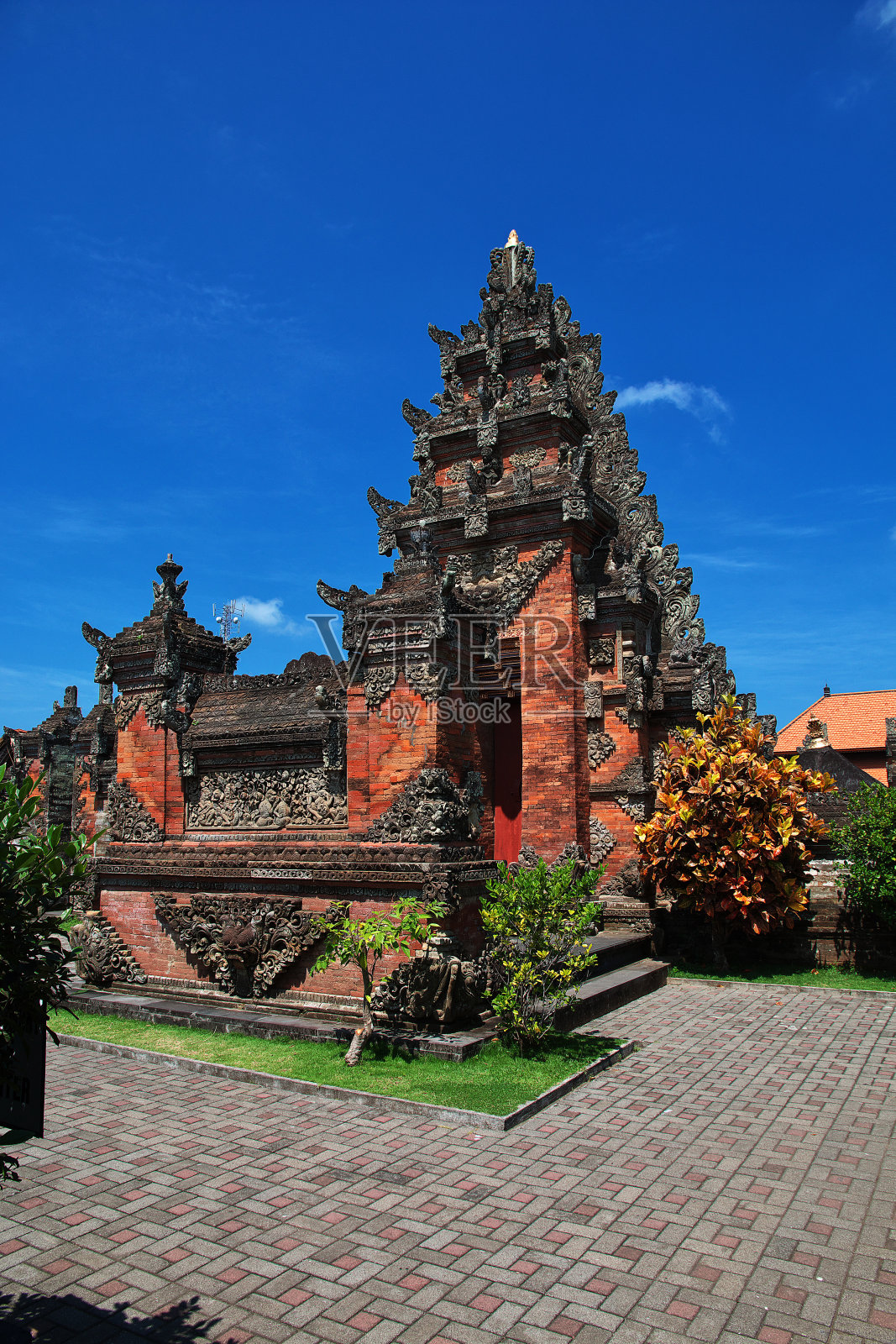 印度尼西亚巴厘岛的乌布寺照片摄影图片