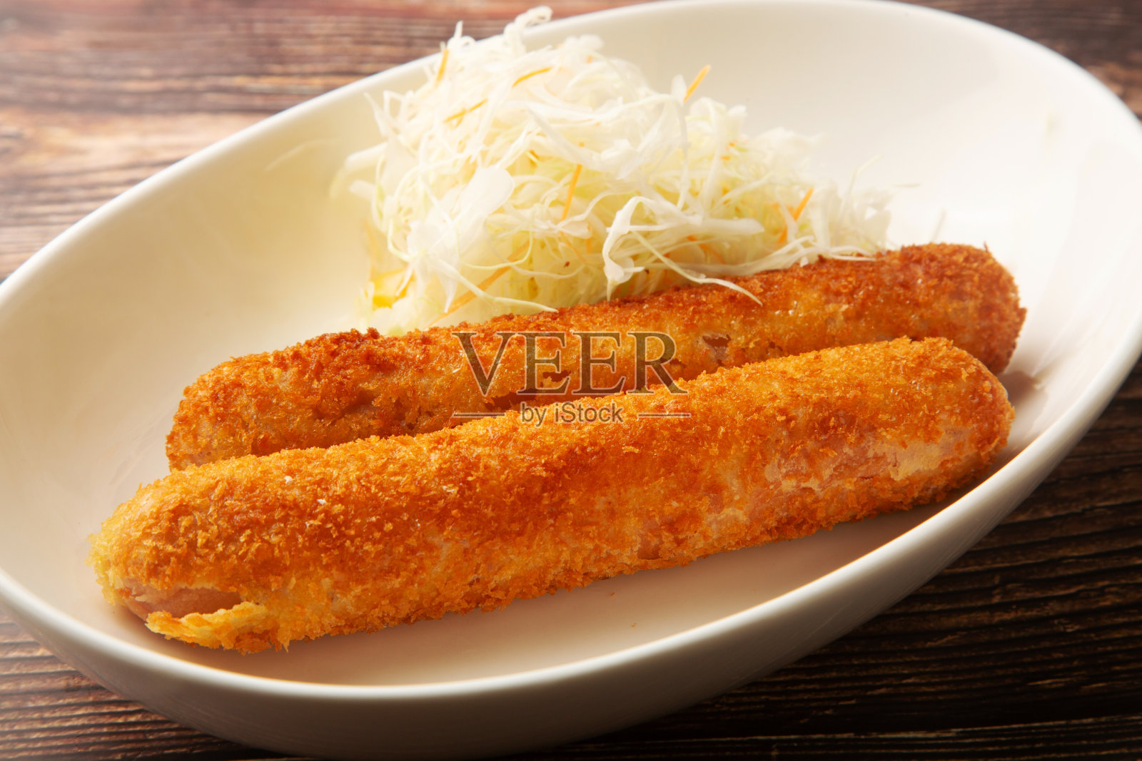 鱼肠排照片摄影图片