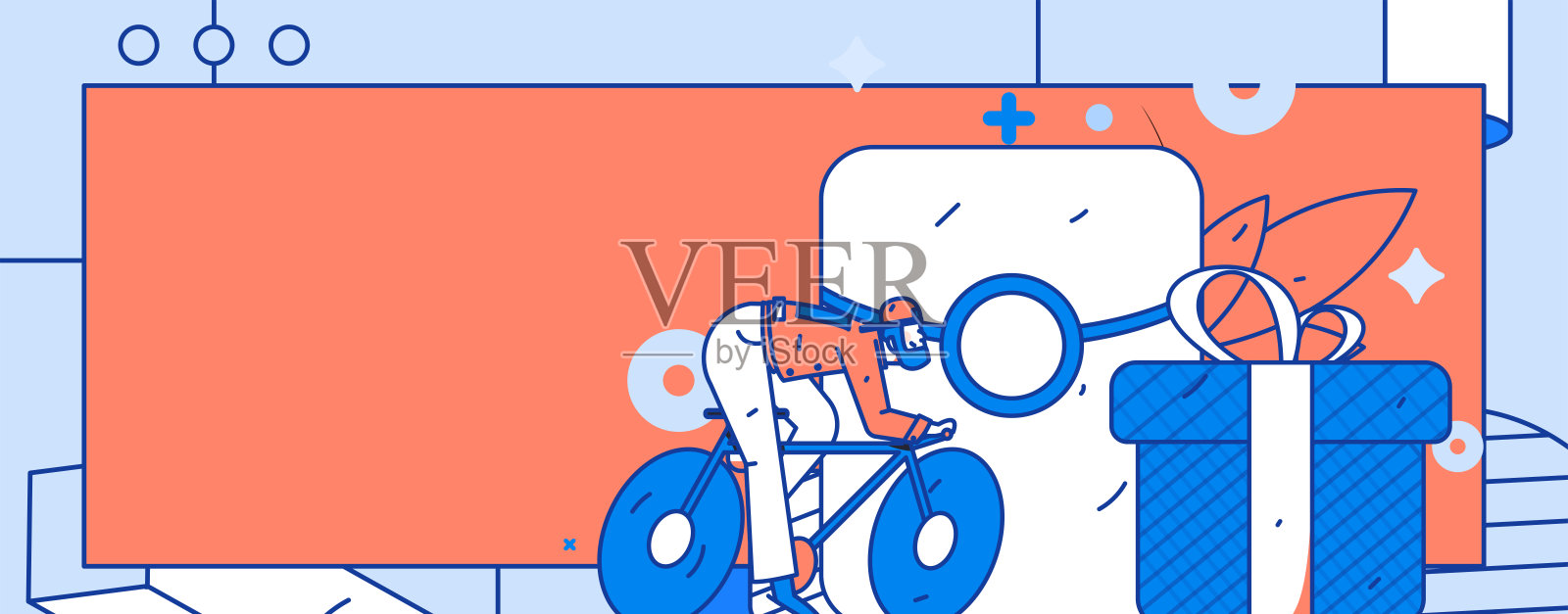 使用红包来吸引新客户和促进活动。平面矢量字符概念插图插画图片素材