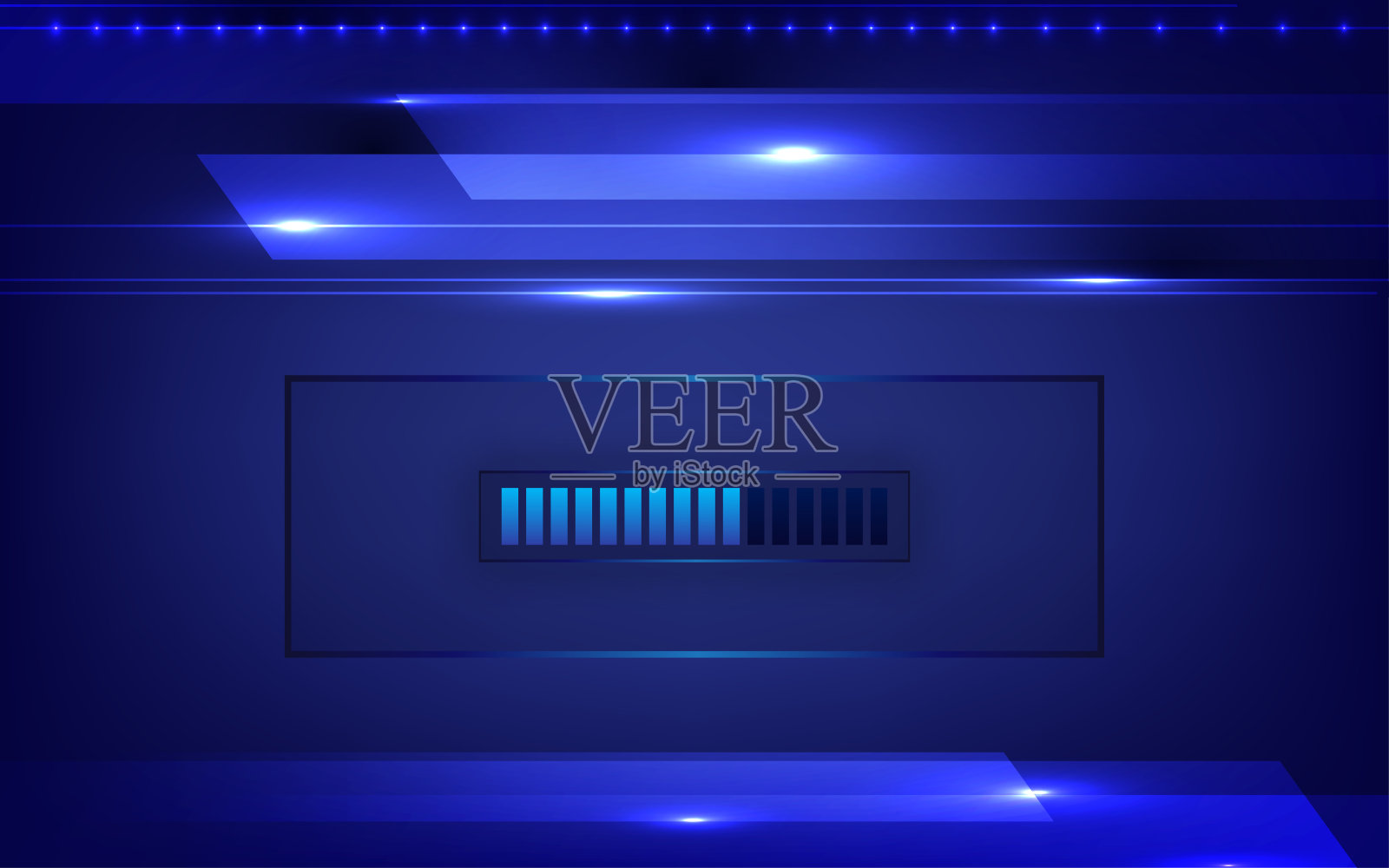 数字技术构成抽象背景插画图片素材