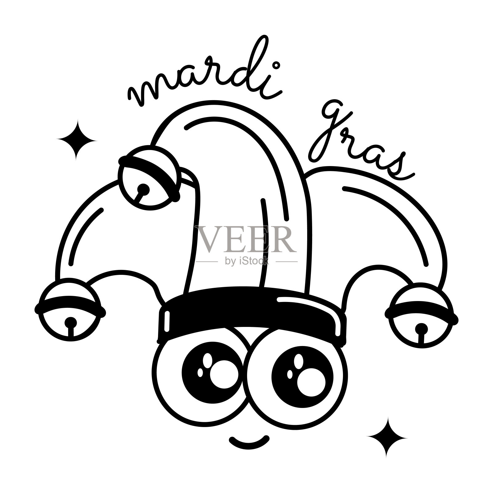 四旬斋前的最后一插画图片素材