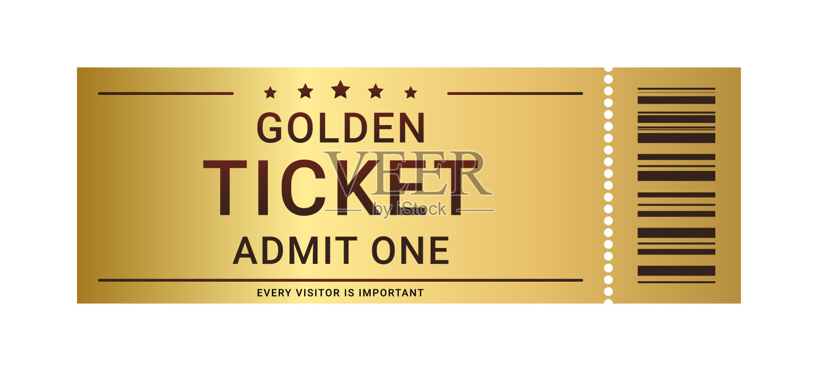 为客户提供机票或优惠券插画图片素材